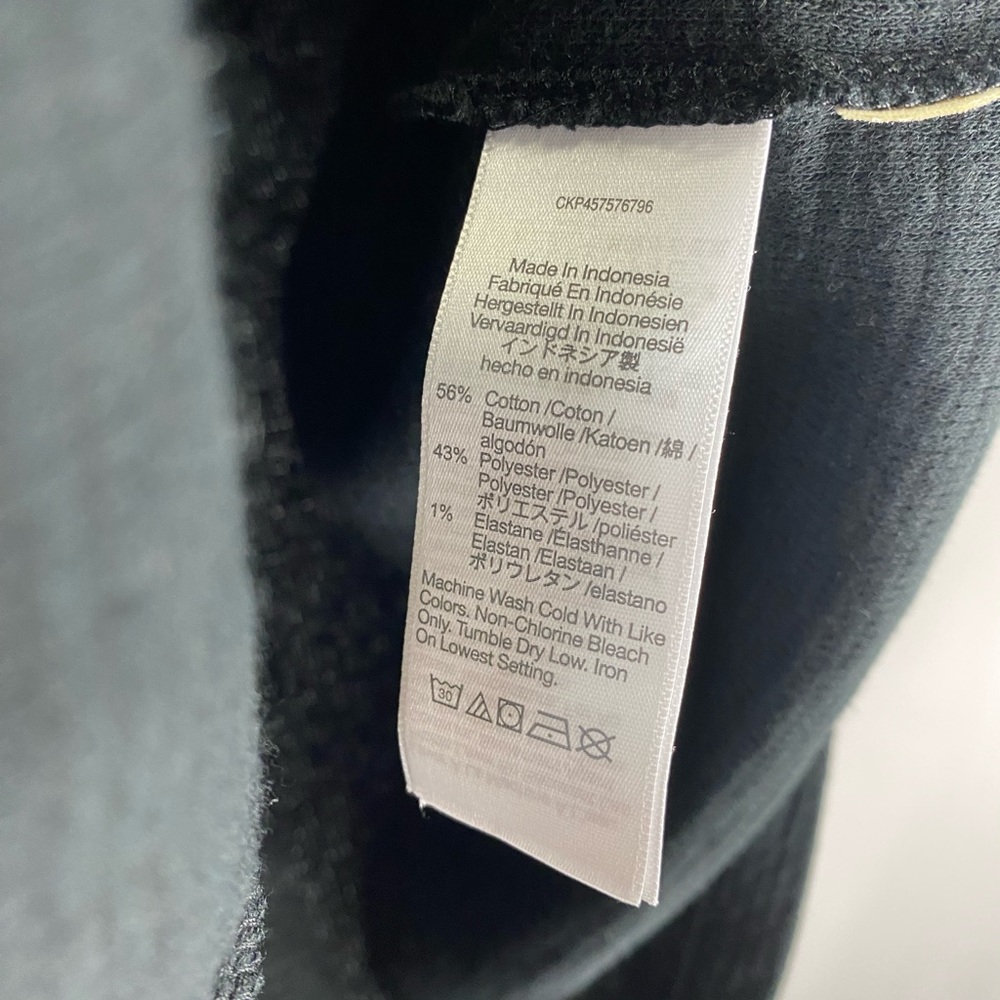 New Madewell Black Pleated Statement Sleeve Top - Picture 3 of 4